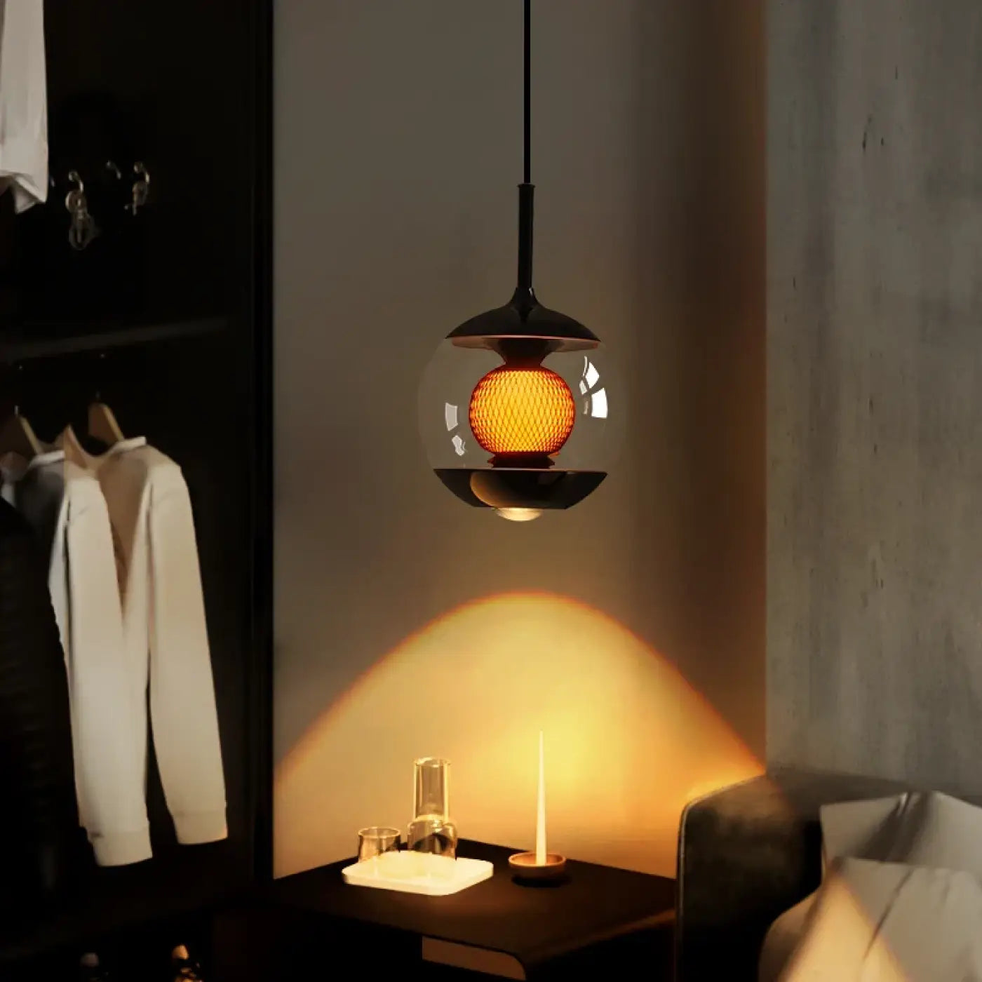 Suspension Luminaire en Verre - Nexus