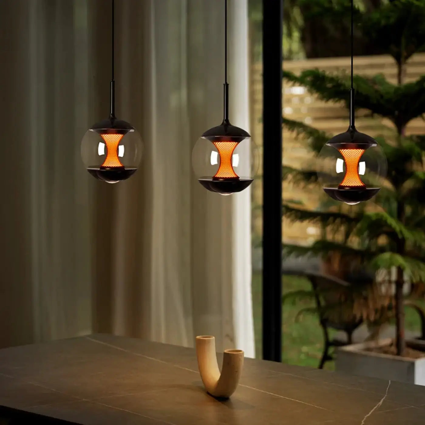 Suspension Luminaire en Verre - Nexus