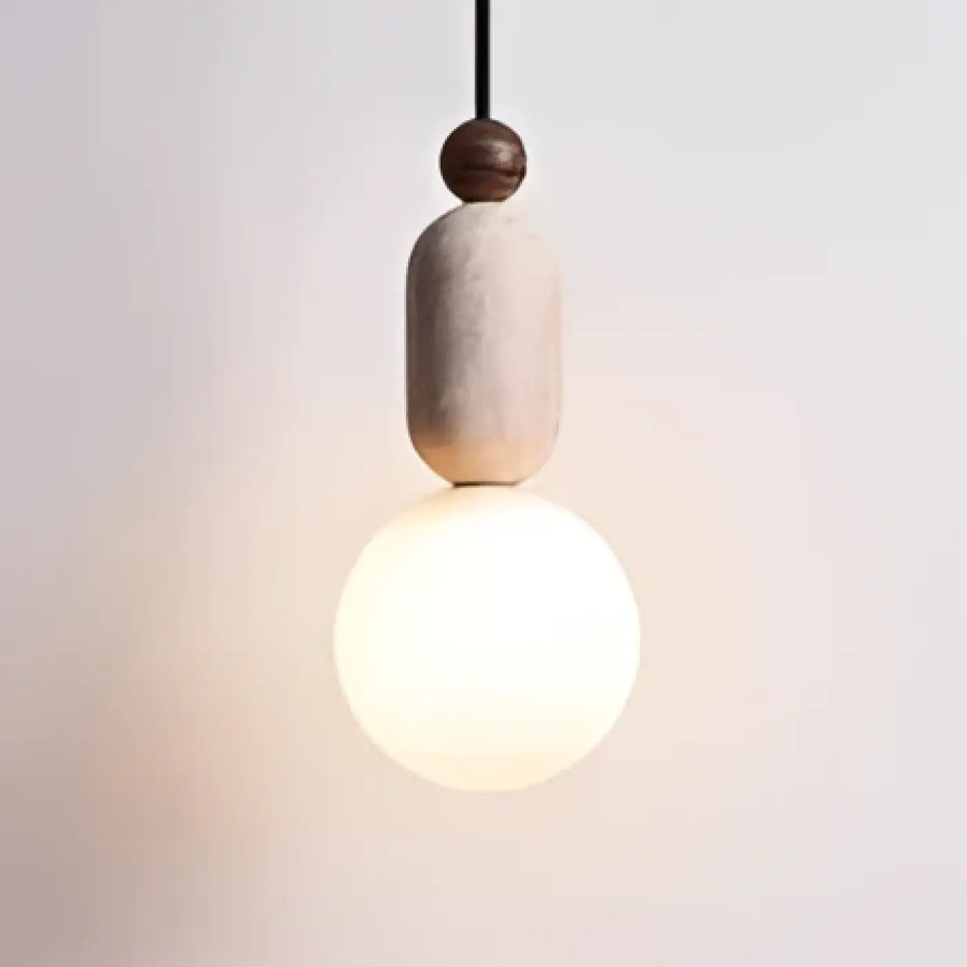 Suspension Luminaire Chic en Verre - Sora