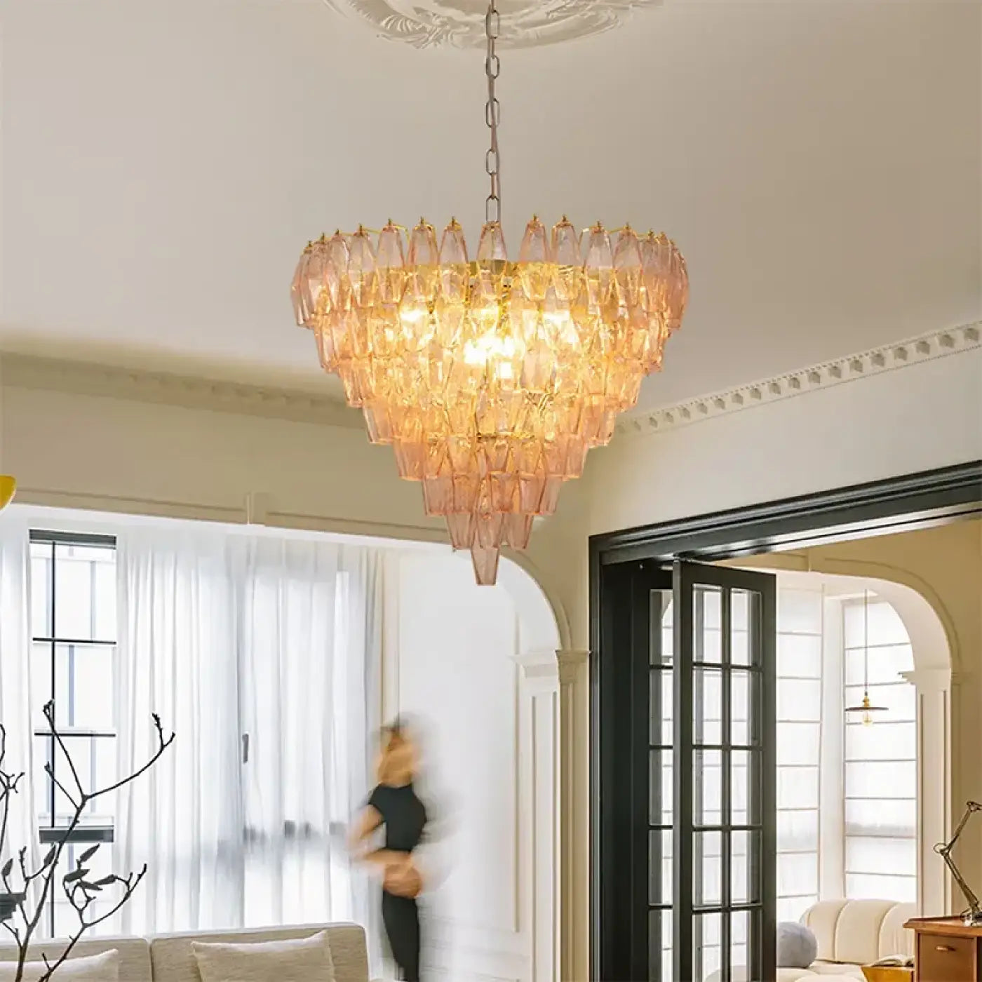 Suspension Luminaire - Brass