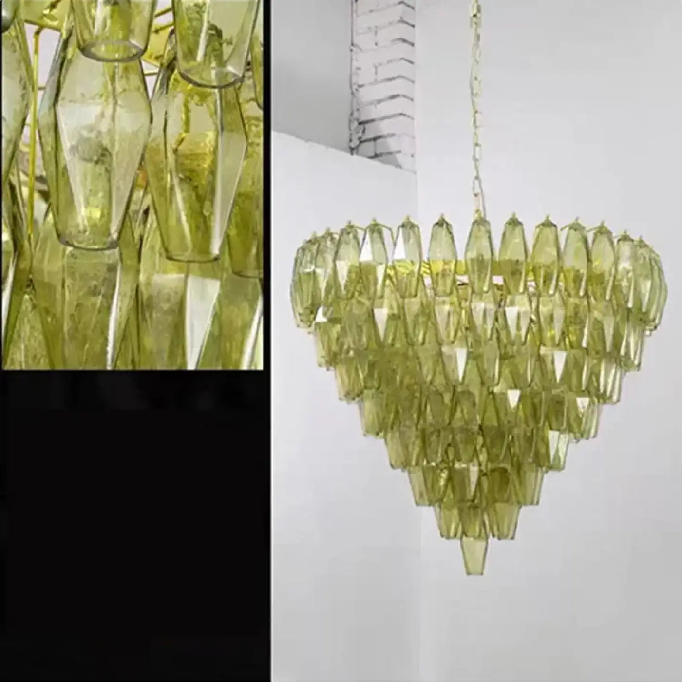 Suspension Luminaire - Brass