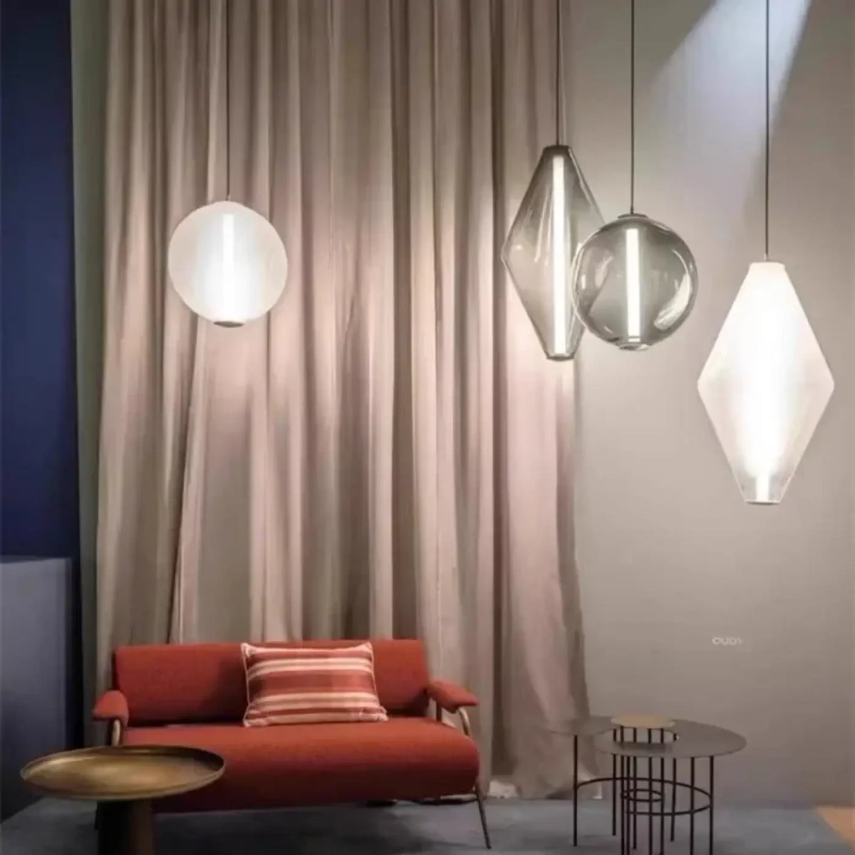 Suspension Luminaire en Verre - Manapy