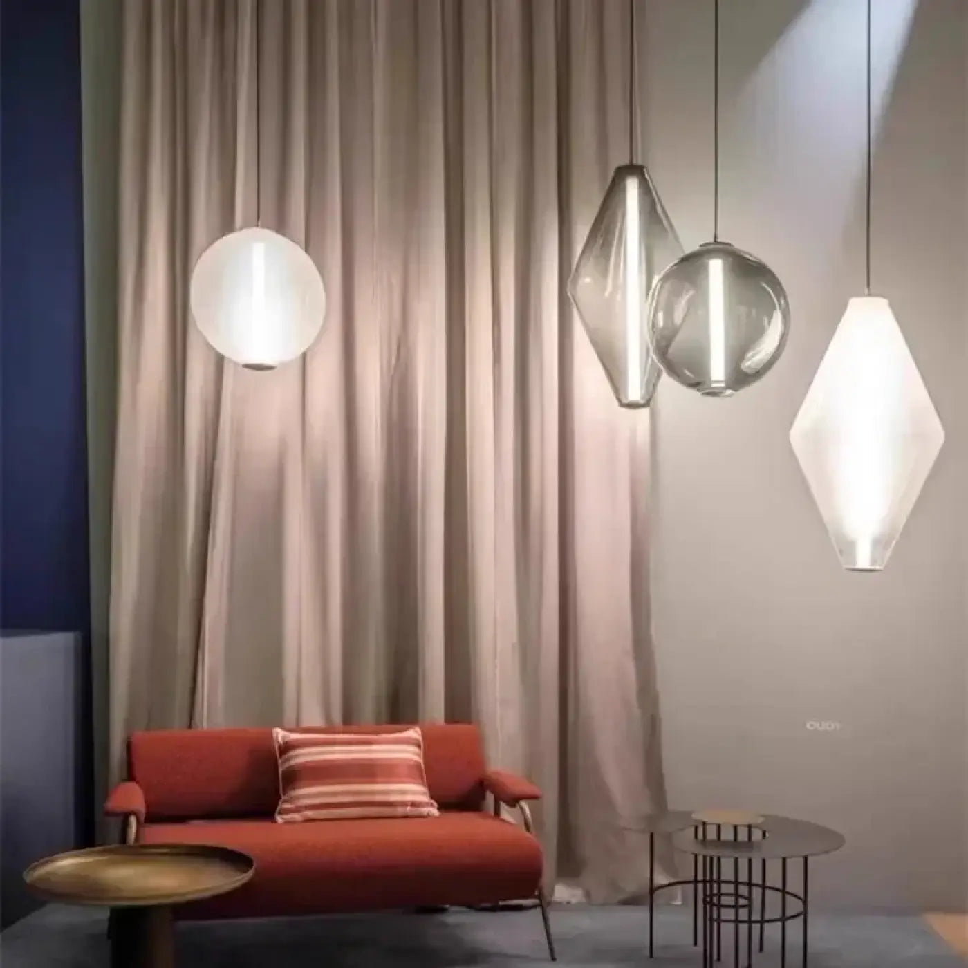 Suspension Luminaire en Verre - Manapy