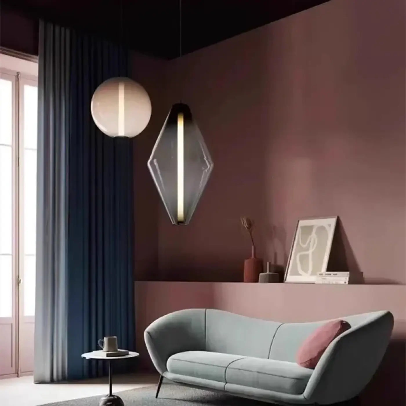 Suspension Luminaire en Verre - Manapy