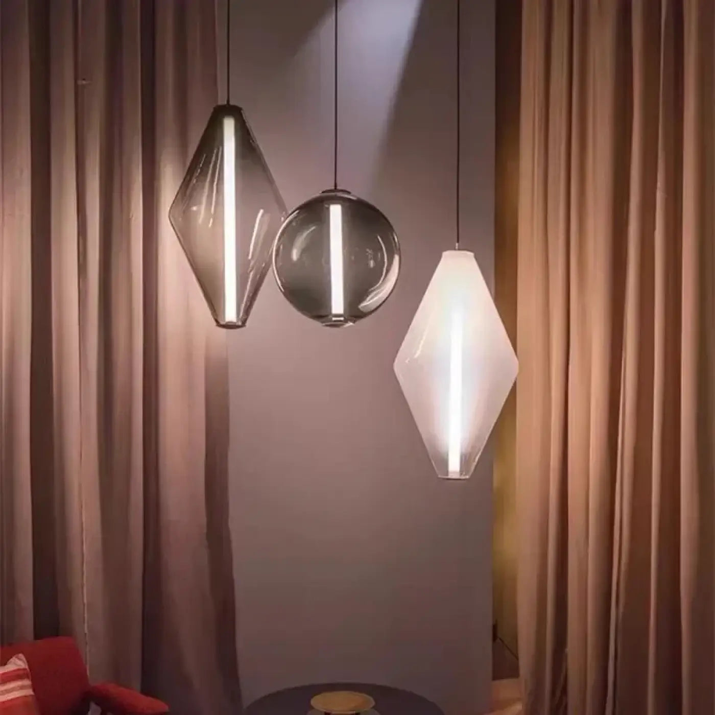 Suspension Luminaire en Verre - Manapy