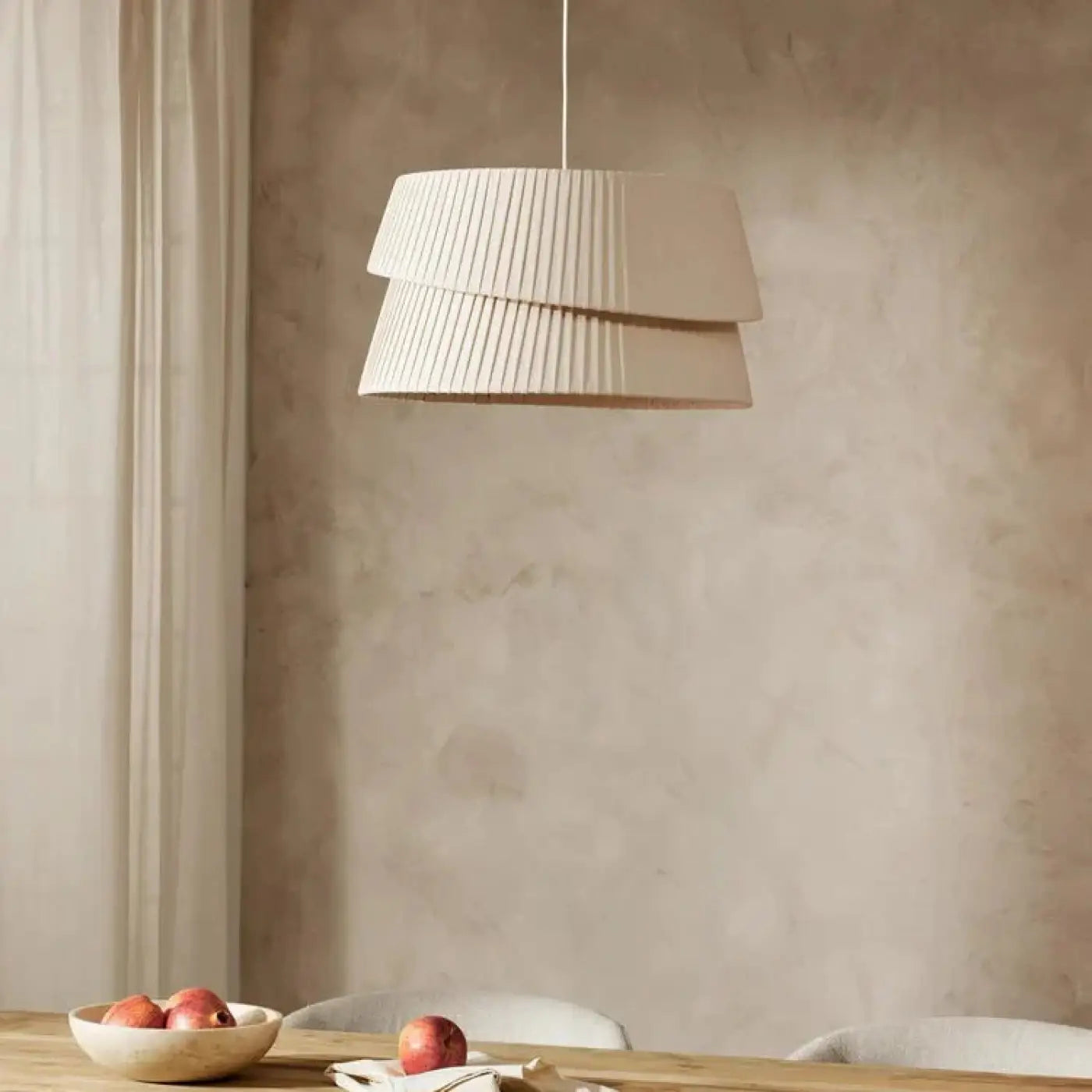 Suspension Luminaire en Tissu - Emil