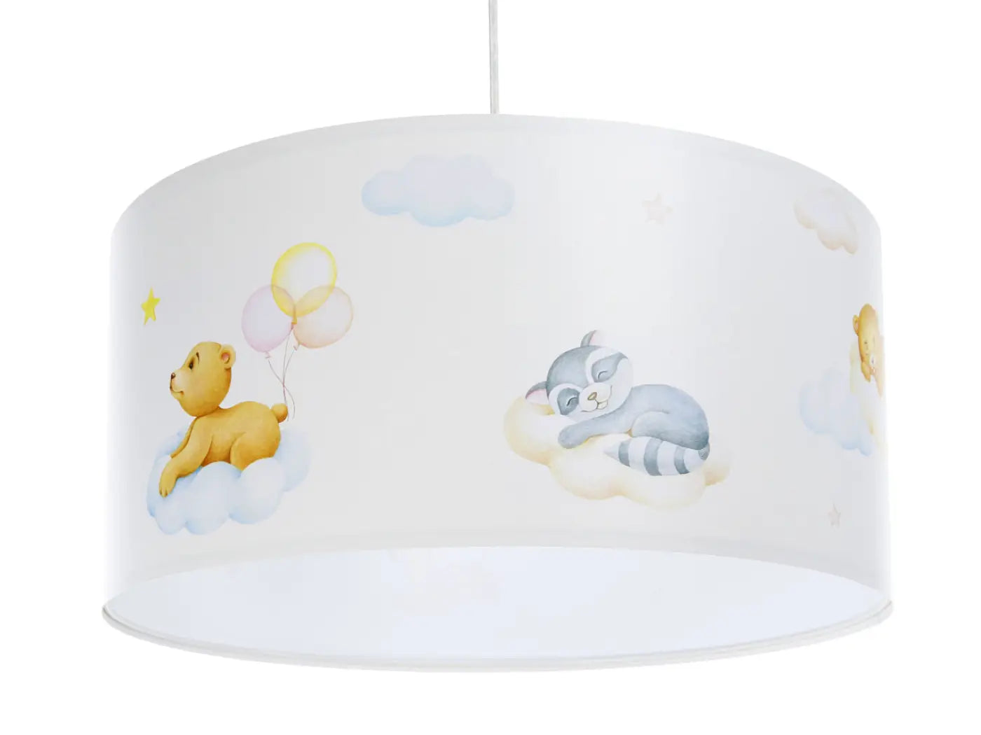 Suspension Luminaire - Sweet Dreams Foto (Blanc/Bleu Pastel/Jaune/Marron Clair)