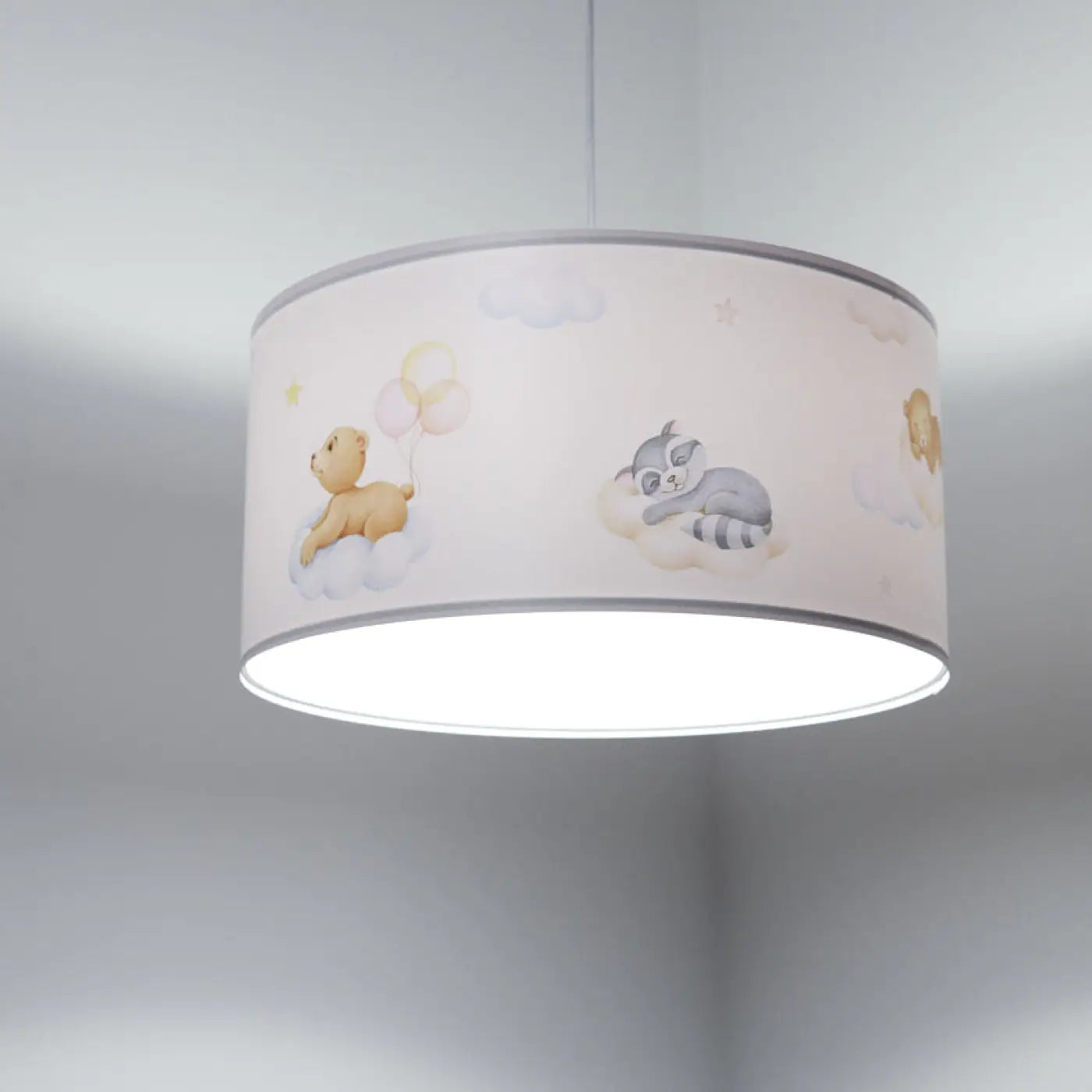 Suspension Luminaire - Sweet Dreams Foto (Blanc/Bleu Pastel/Jaune/Marron Clair)