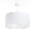 Suspension Luminaire - Sweet Dreams Classic (Bleu Pastel/Blanc)