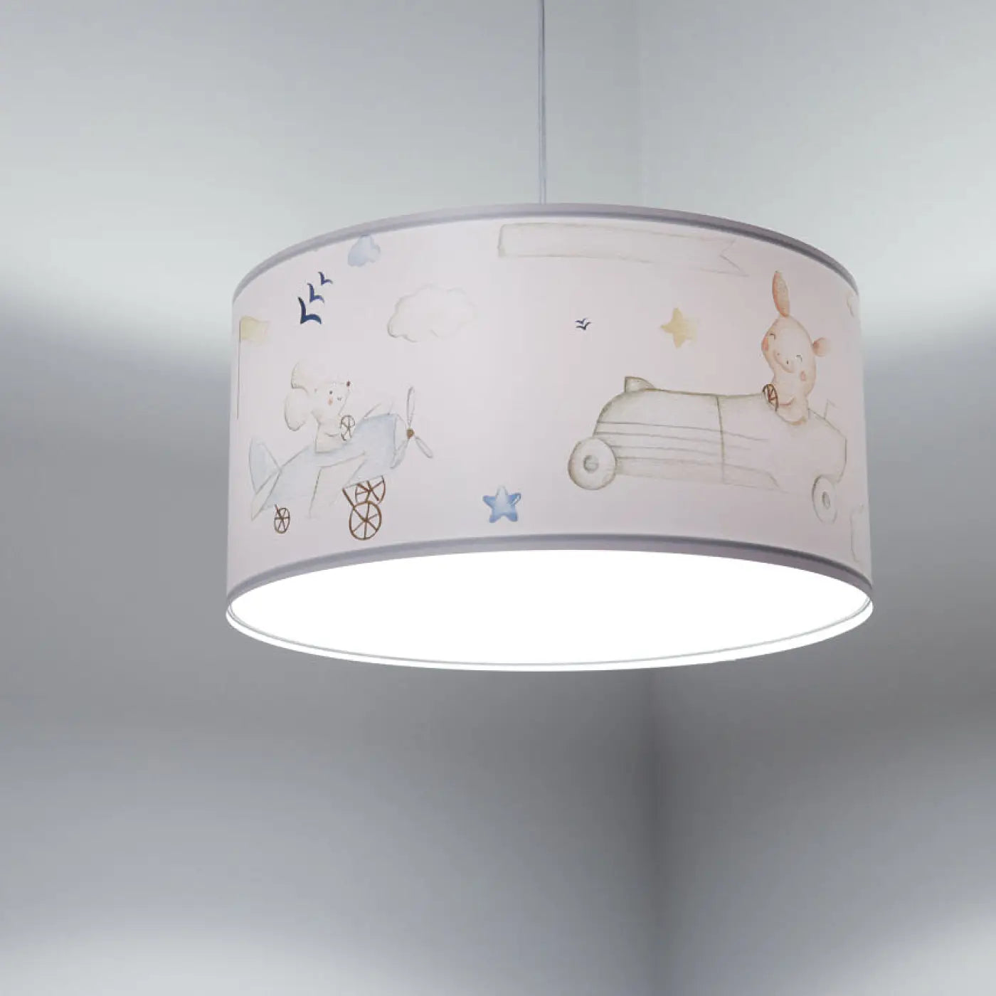 Suspension Luminaire - Sweet Dreams Foto (Blanc/Bleu Pastel)