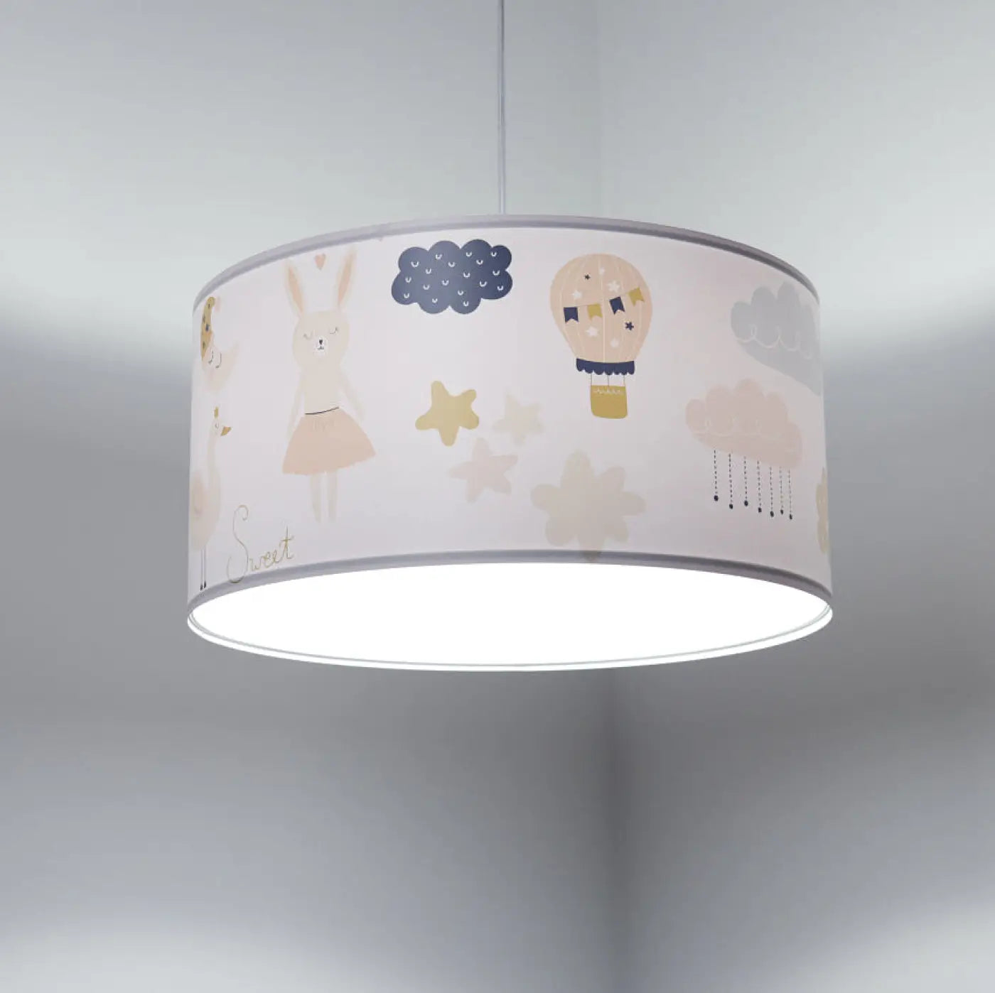 Suspension Luminaire - Sweet Dreams Foto (Blanc/Orange Clair)