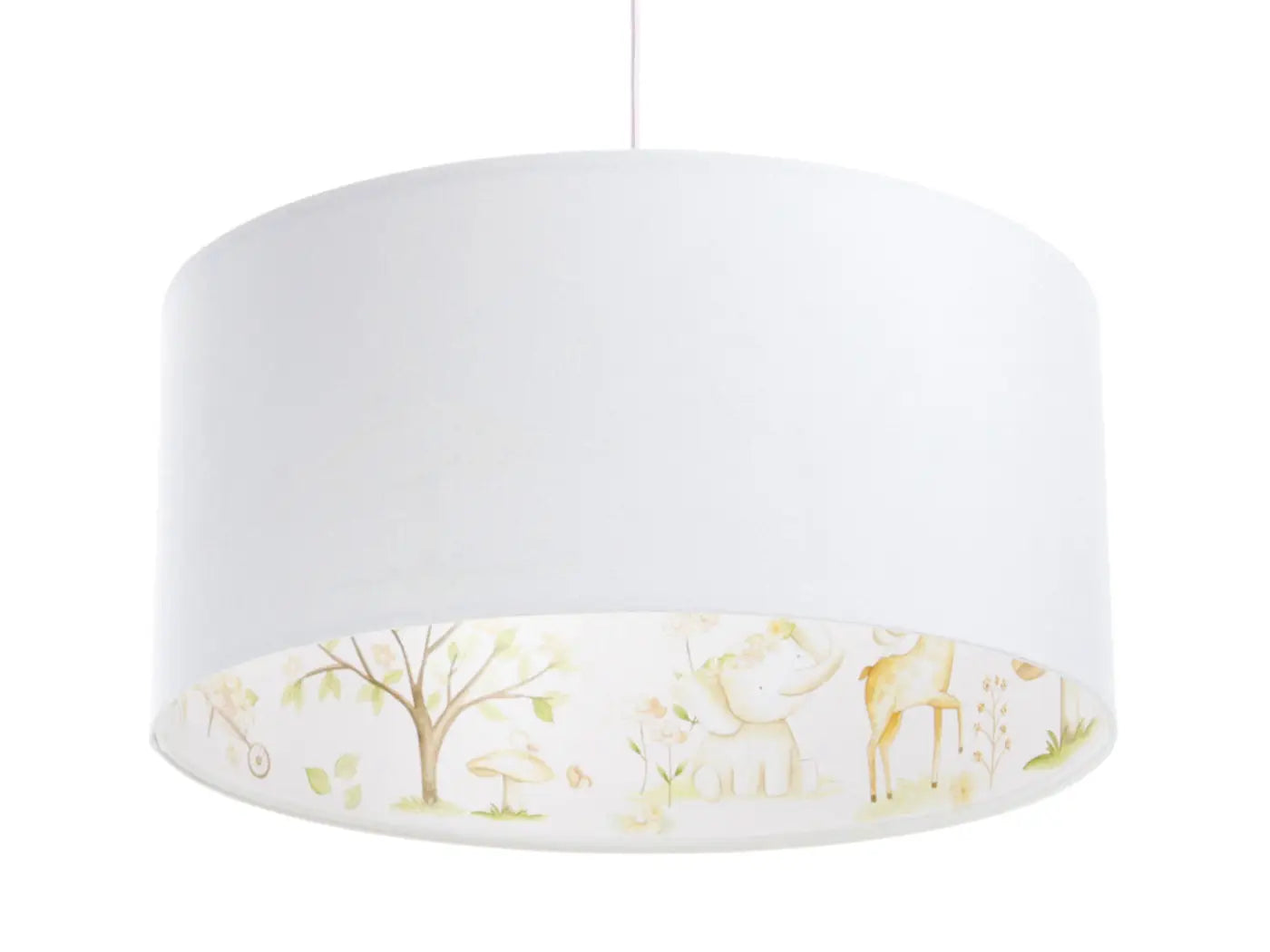 Suspension Luminaire en Bois - Sweet Dreams Classic (Blanc/Marron Clair)