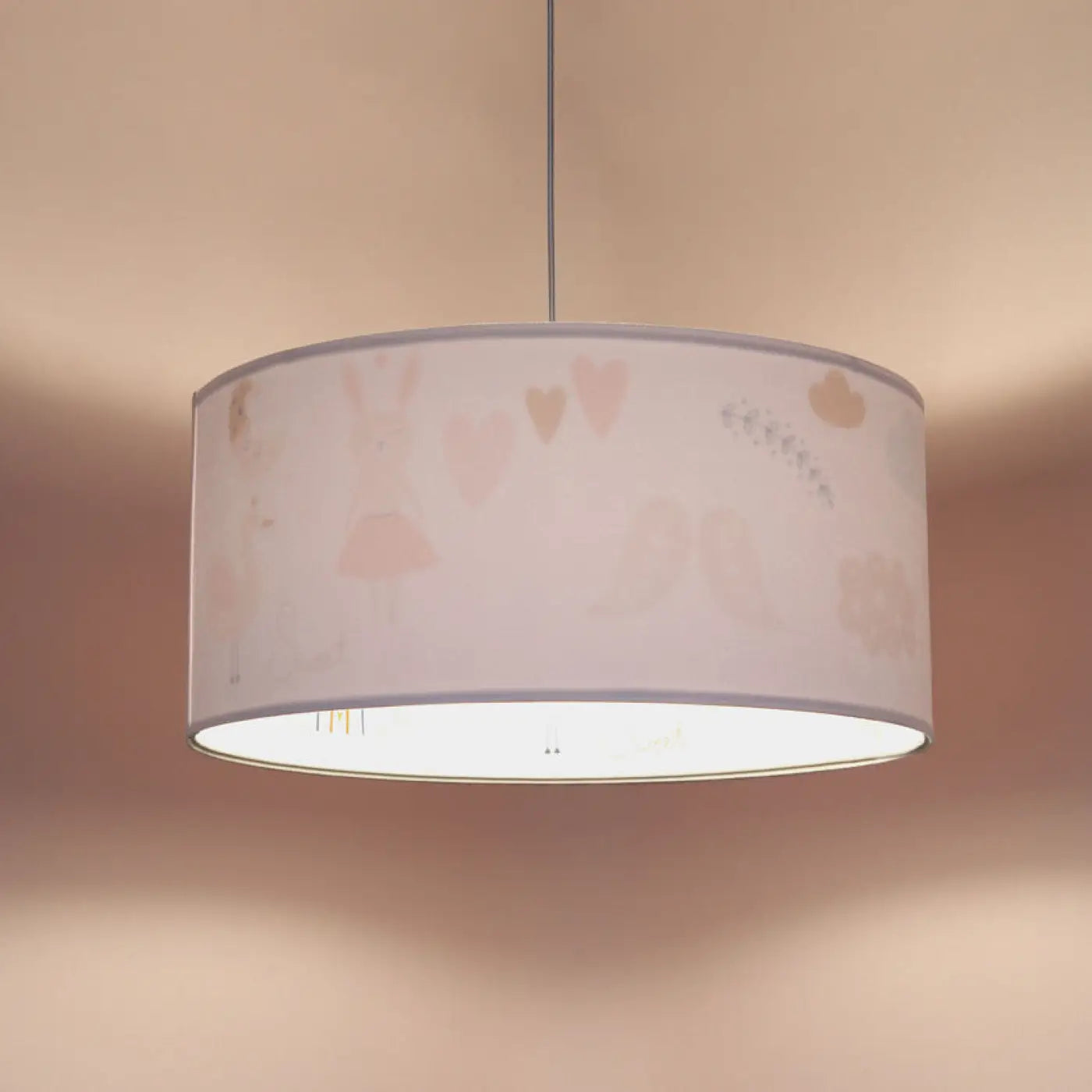 Suspension Luminaire - Sweet Dreams Classic (Orange/Blanc)