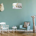 Suspension Luminaire - Foto Kids Dinosaurs  (Blanc/Rouge)
