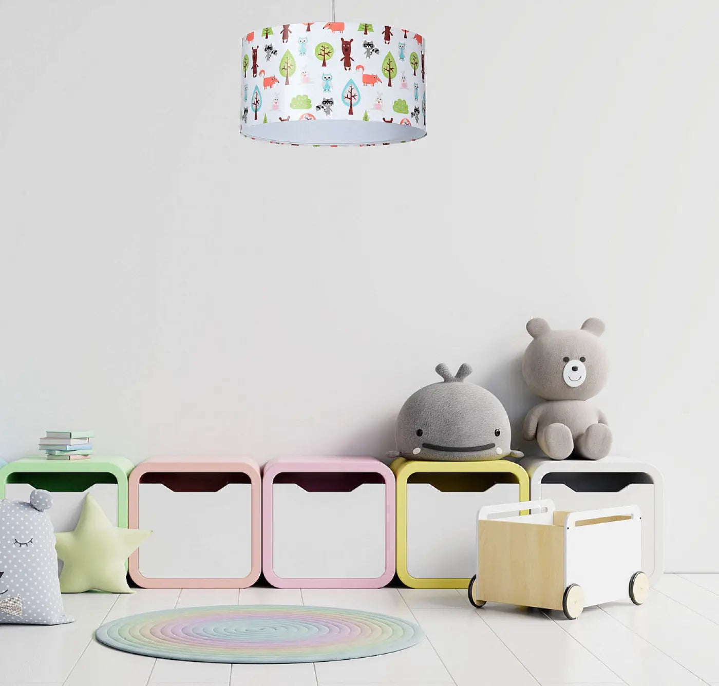 Suspension Luminaire - Foto Kids Animaux