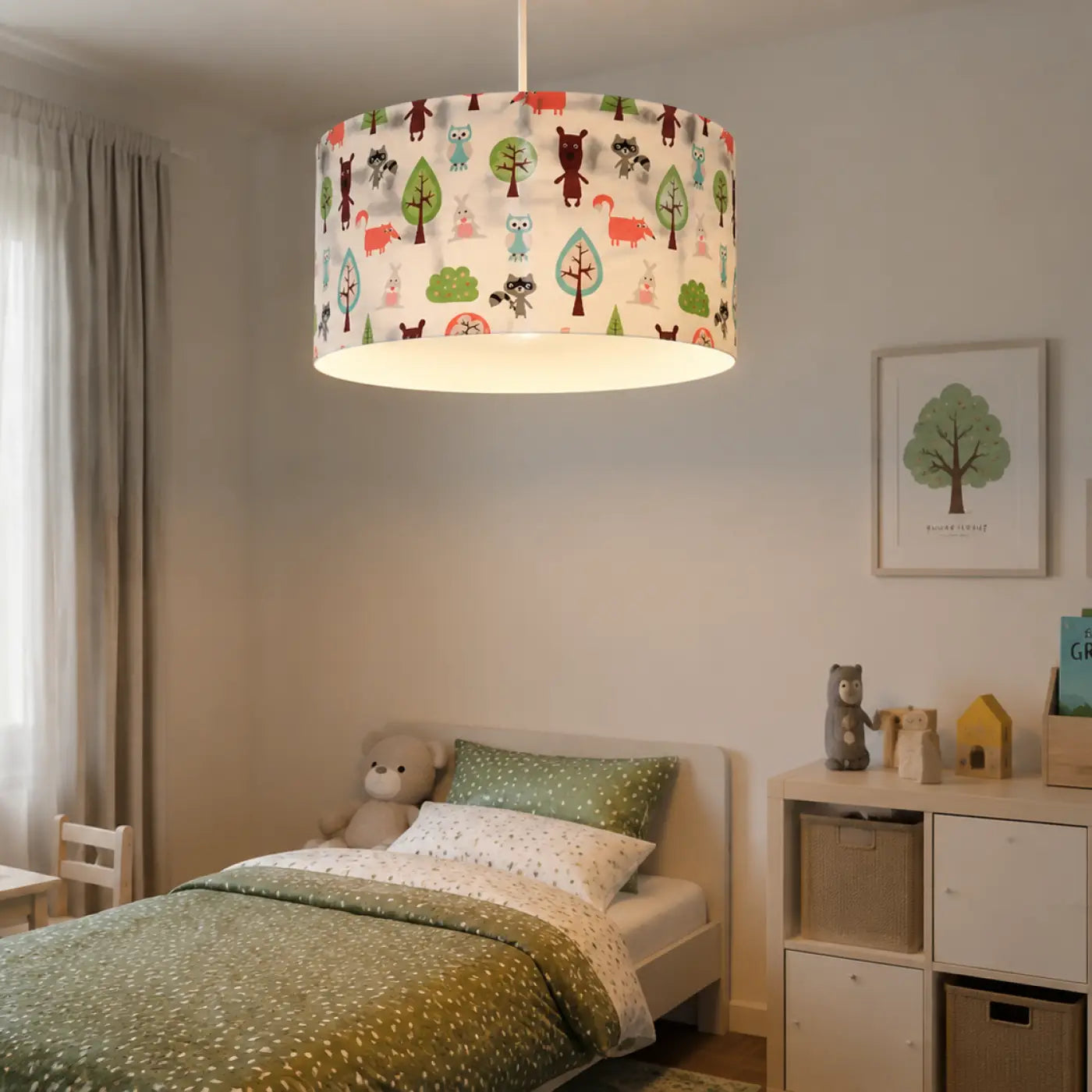 Suspension Luminaire - Foto Kids Animaux