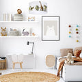 Suspension Luminaire - Foto Kids Dinosaurs (Blanc/Marron)