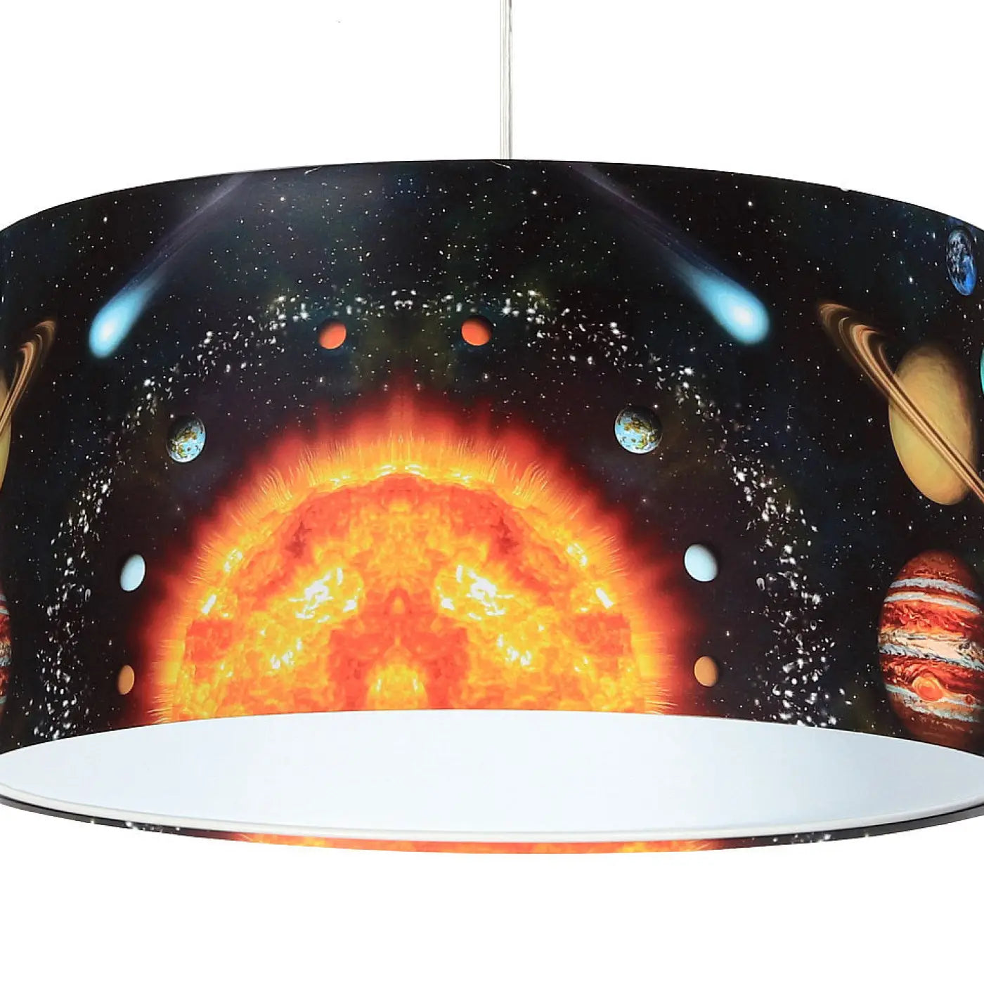 Suspension Luminaire - Foto Kids Galaxy (Noir/Multicolore)
