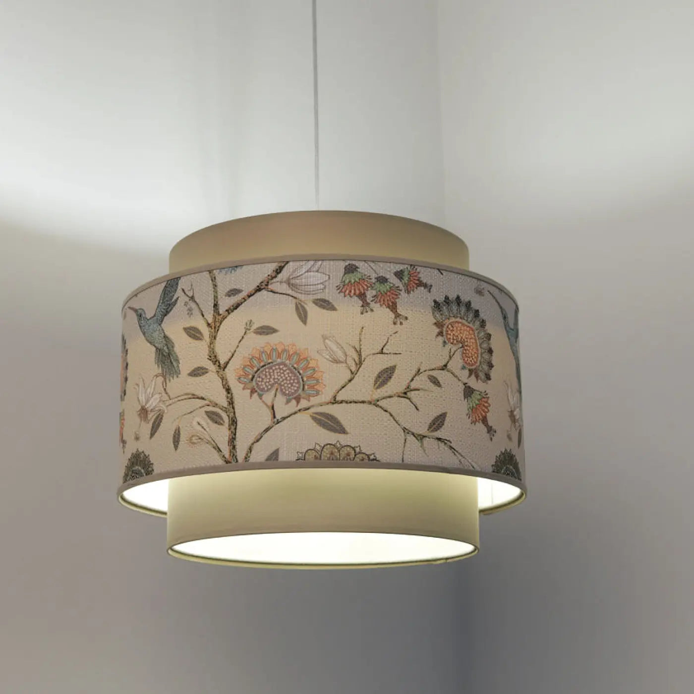 Suspension Luminaire - Doblo (Beige/Crème/Ecru)