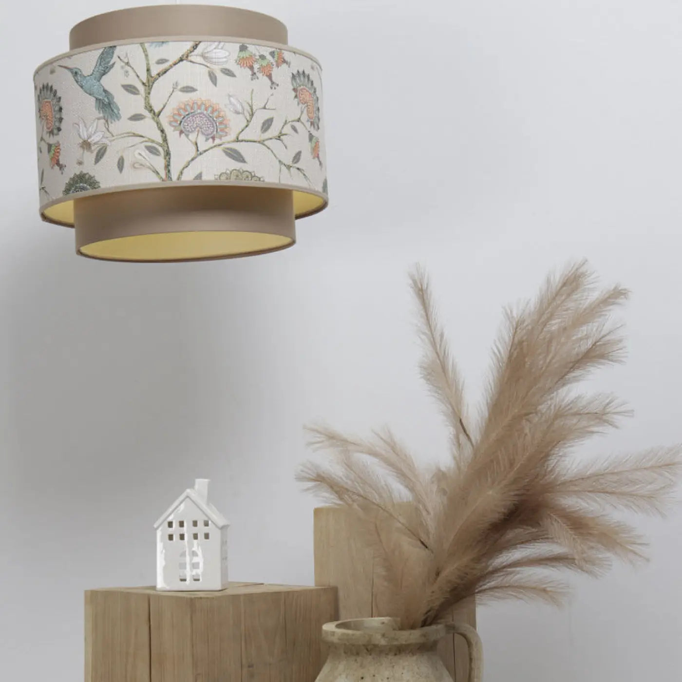 Suspension Luminaire - Doblo (Beige/Crème/Ecru)