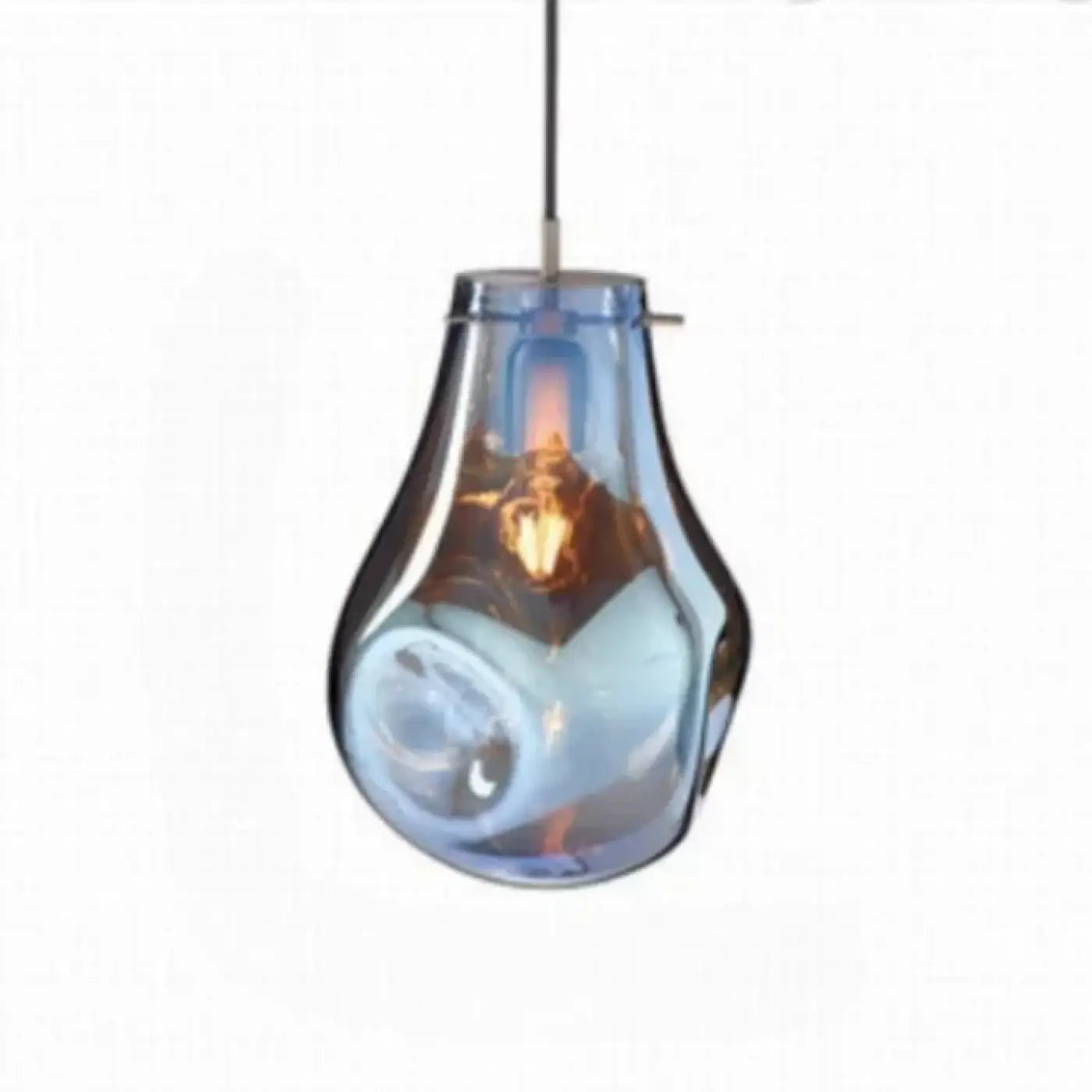 Suspension Luminaire Elegant en Verre - Vulco