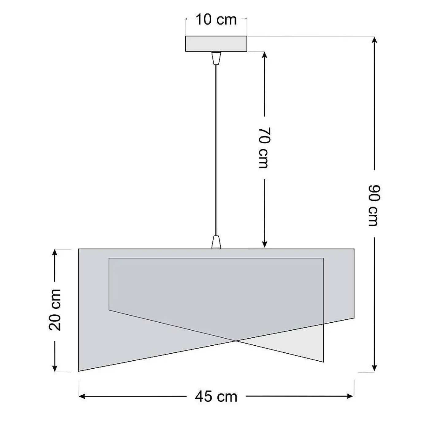 Suspension Luminaire Chic - Galaxy Auric (Graphite)