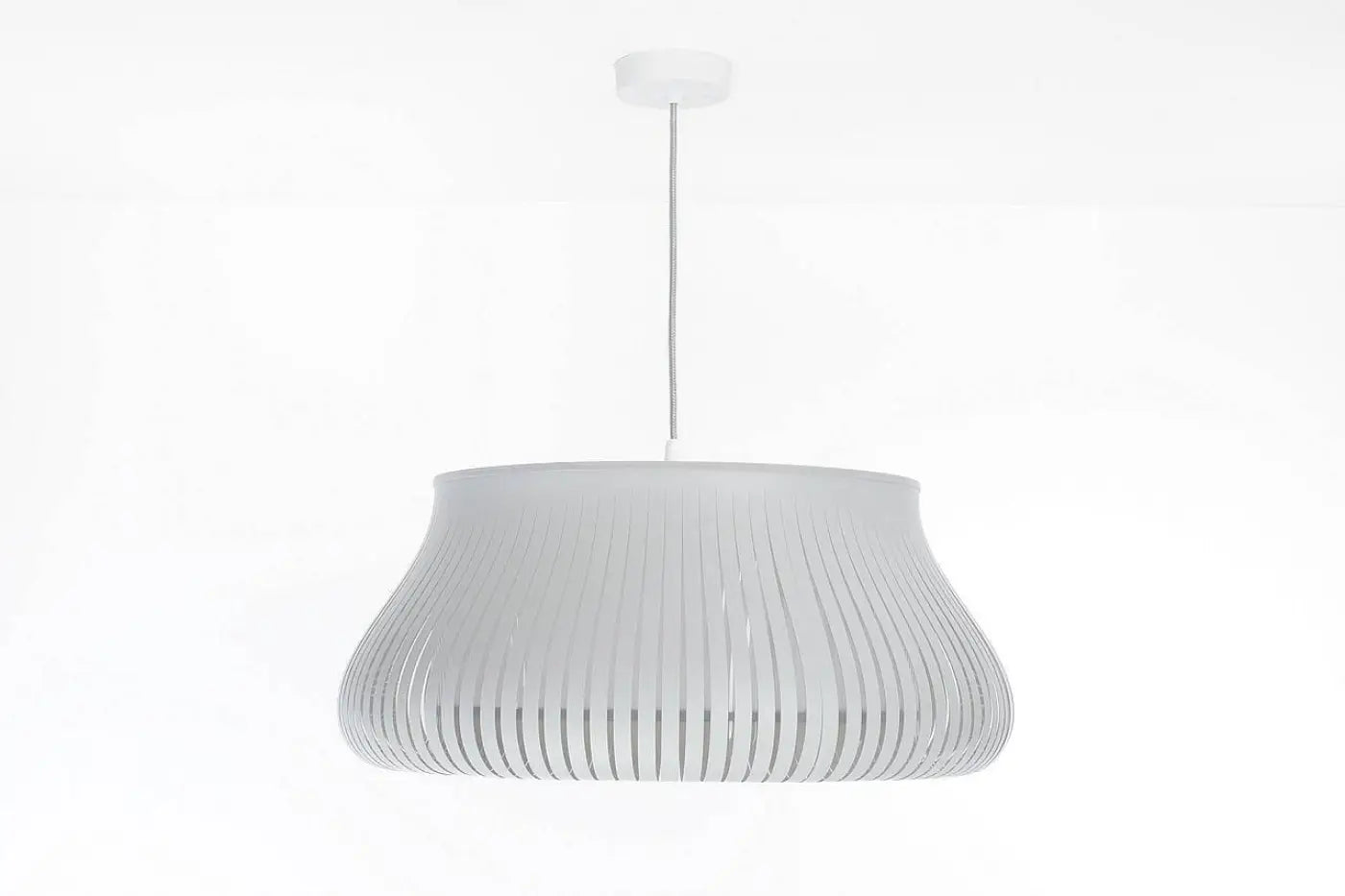 Suspension Luminaire Design - Oblo (Gris Clair)