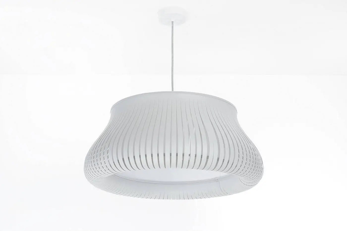 Suspension Luminaire Design - Oblo (Gris Clair)