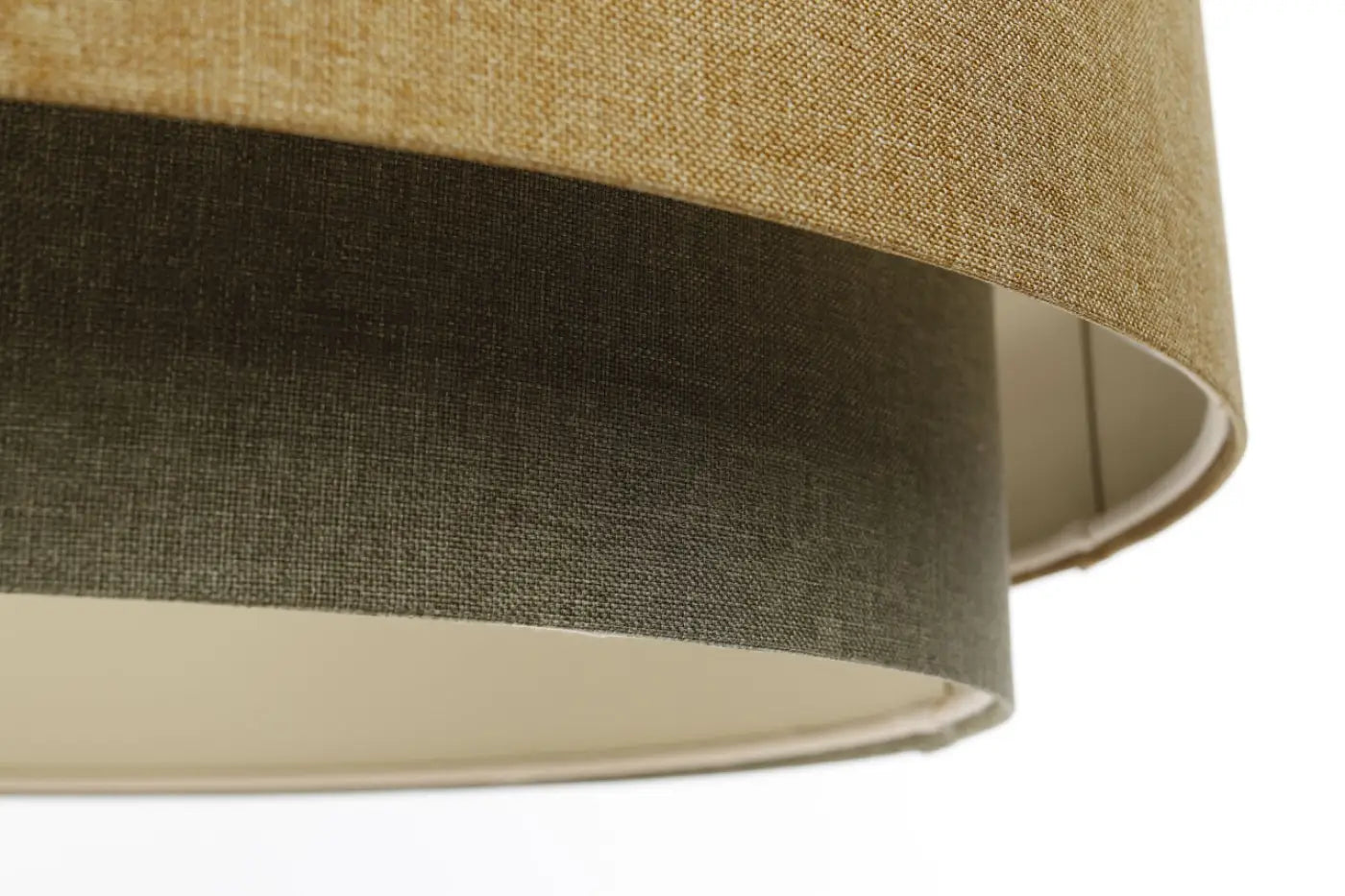 Suspension Luminaire Design - Doblo Boho Elegant (Gris Vert/ Marron Gris/ Ecru/Moutarde)