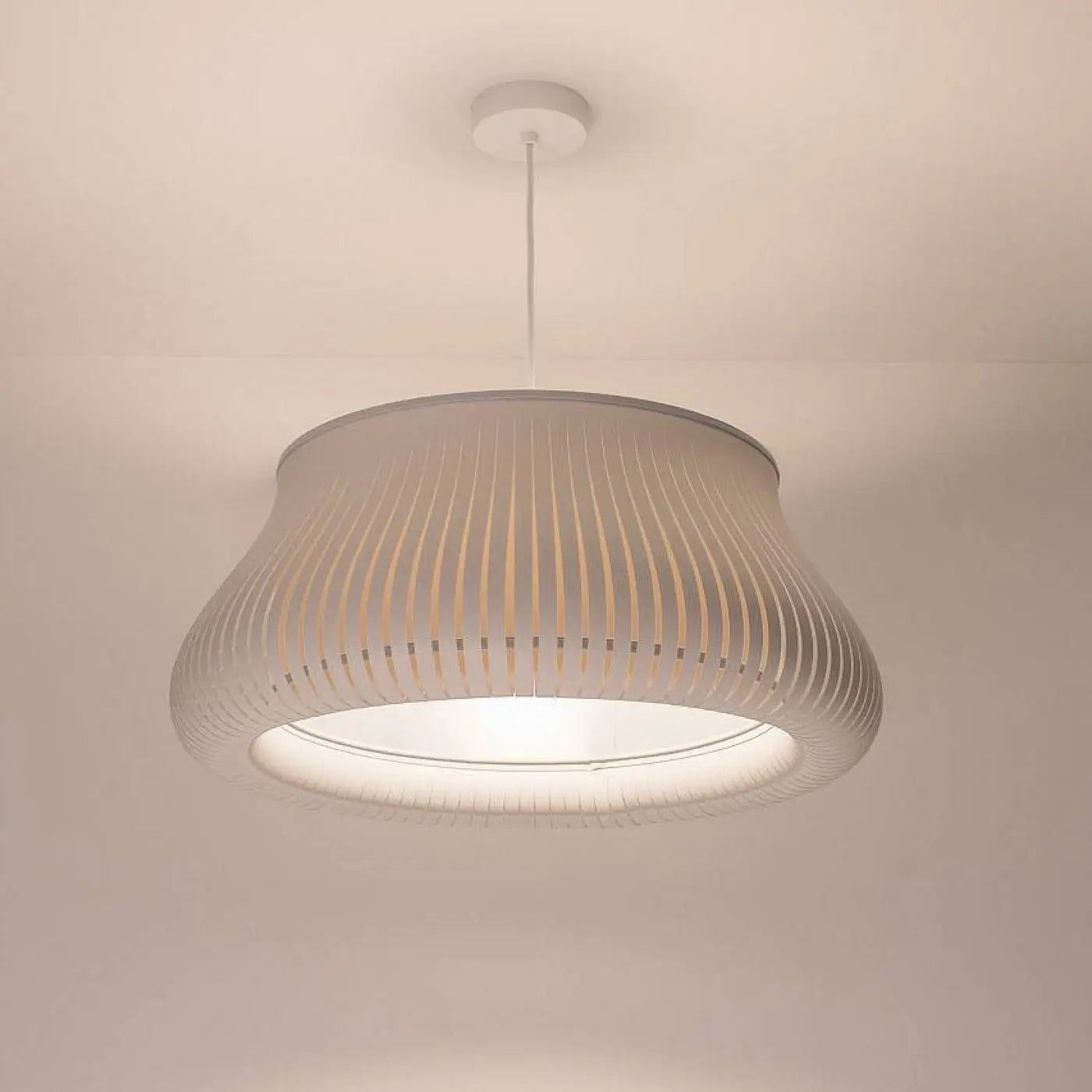 Suspension Luminaire Design - Oblo (Gris)