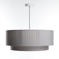 Suspension Luminaire Design - Duo Lami Line (Gris)