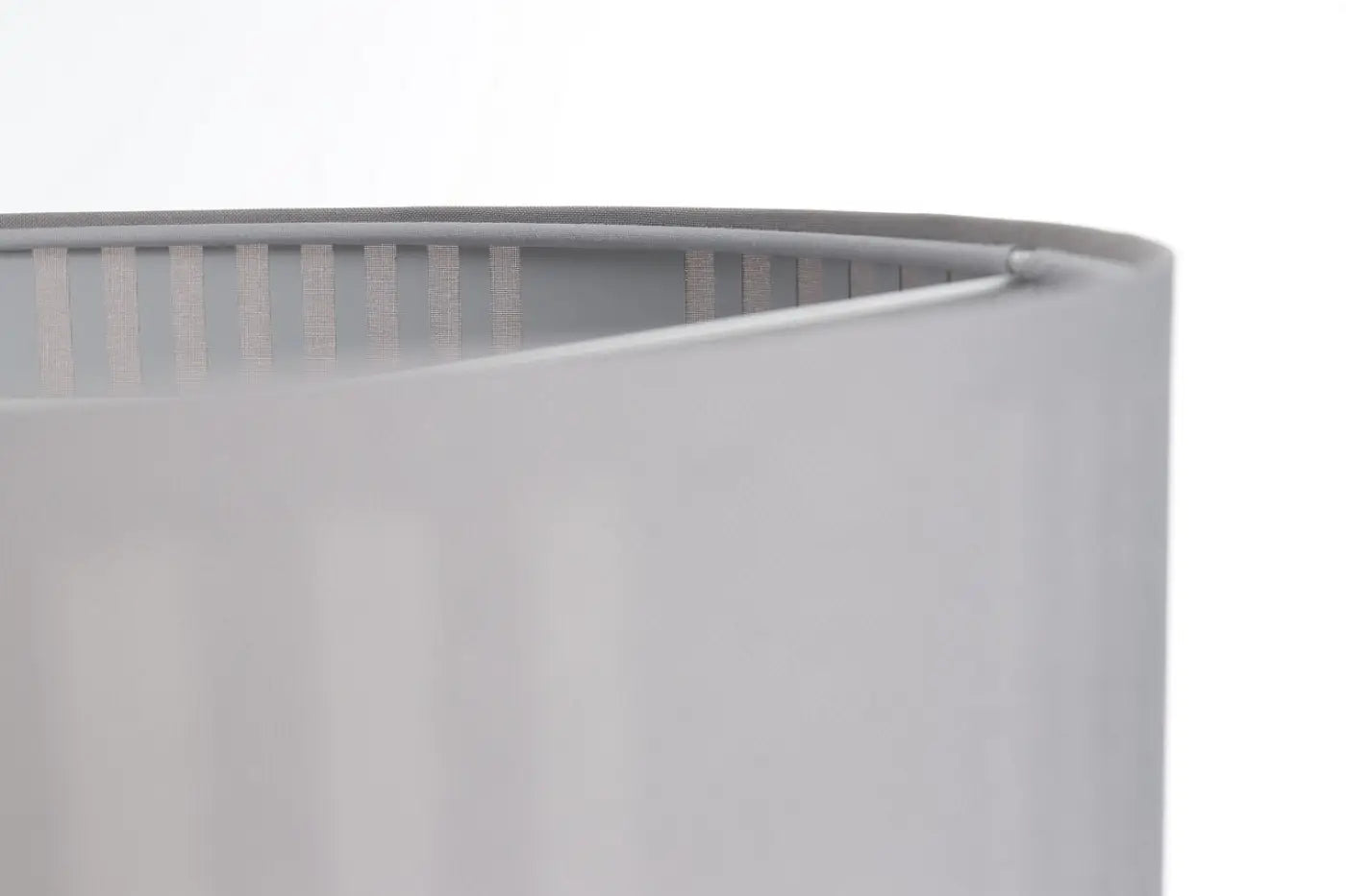 Suspension Luminaire Design en Tissu - Duo Lami Line (Gris)