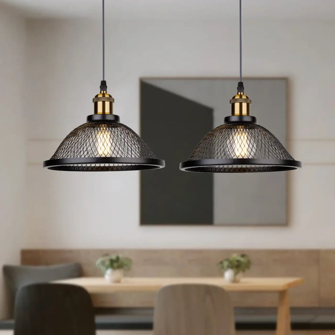 Suspension Luminaire Industriel - Meshka