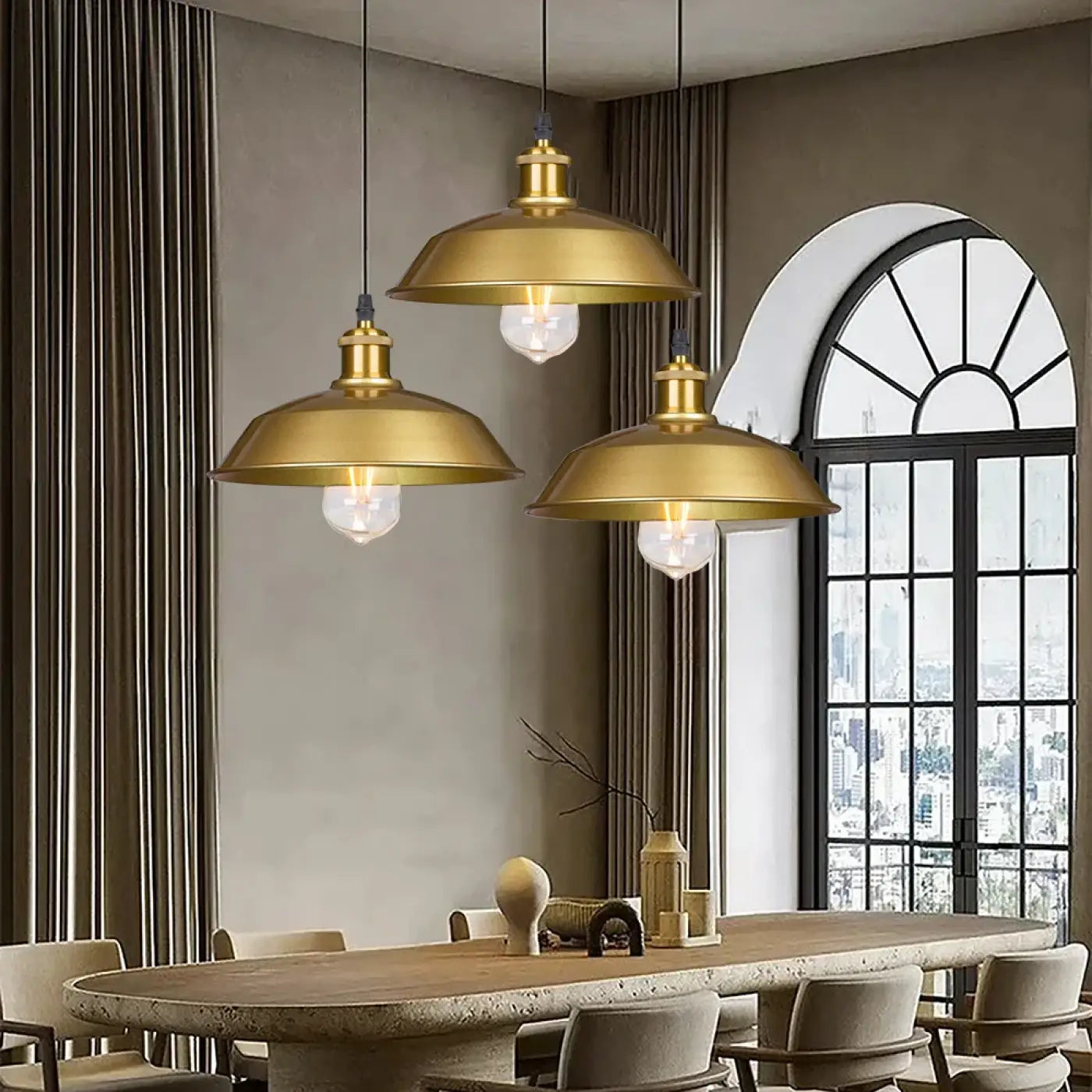 Suspension Luminaire en Metal - Decaly