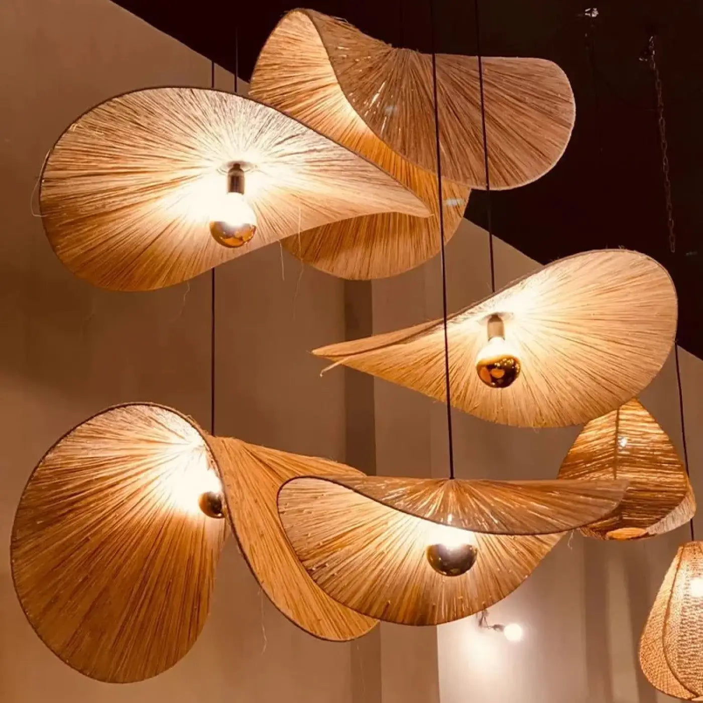 Suspension Luminaire en Bambou - Balu