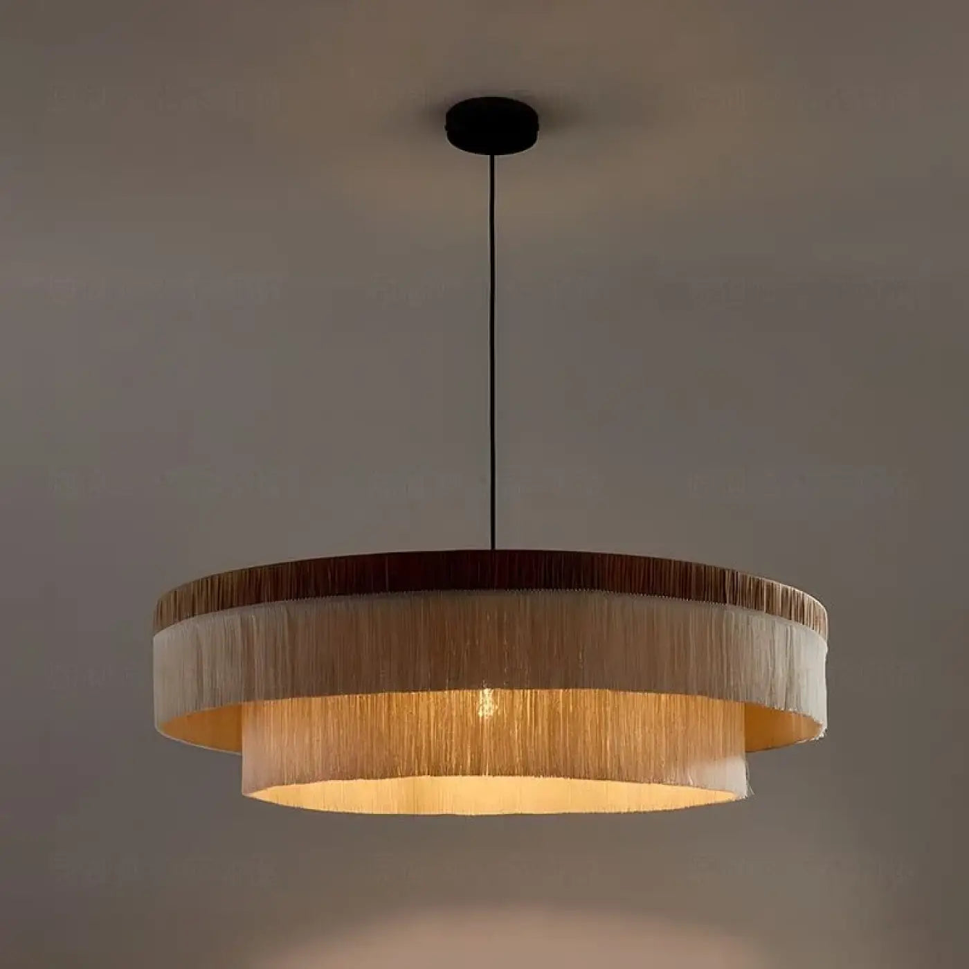Suspension Luminaire en Bois - Dingier