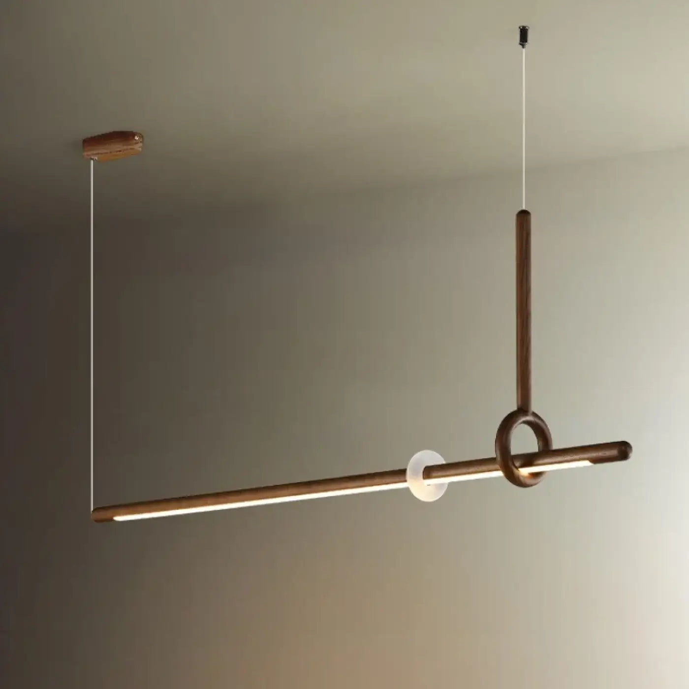 Suspension Luminaire Design en Bois - Lueryte