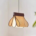 Suspension Luminaire Design en Rotin - Wabina