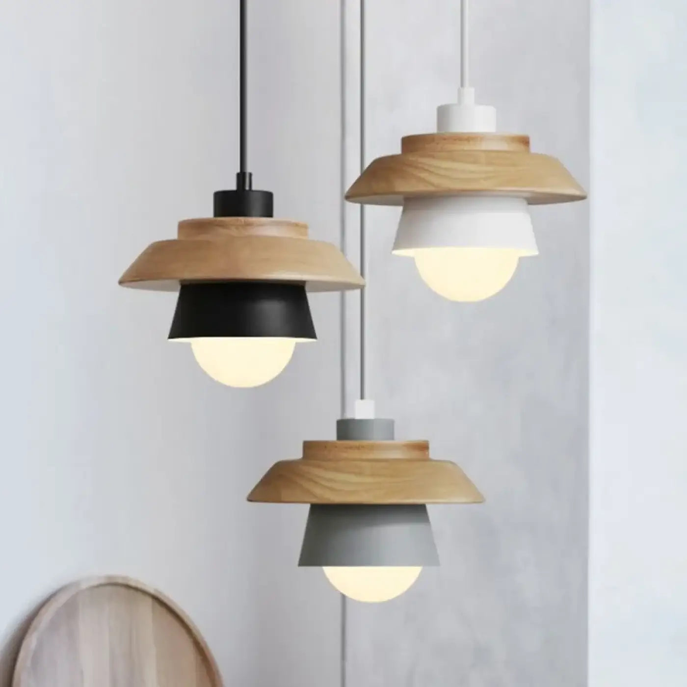 Suspension Luminaire en Bois - Mabo