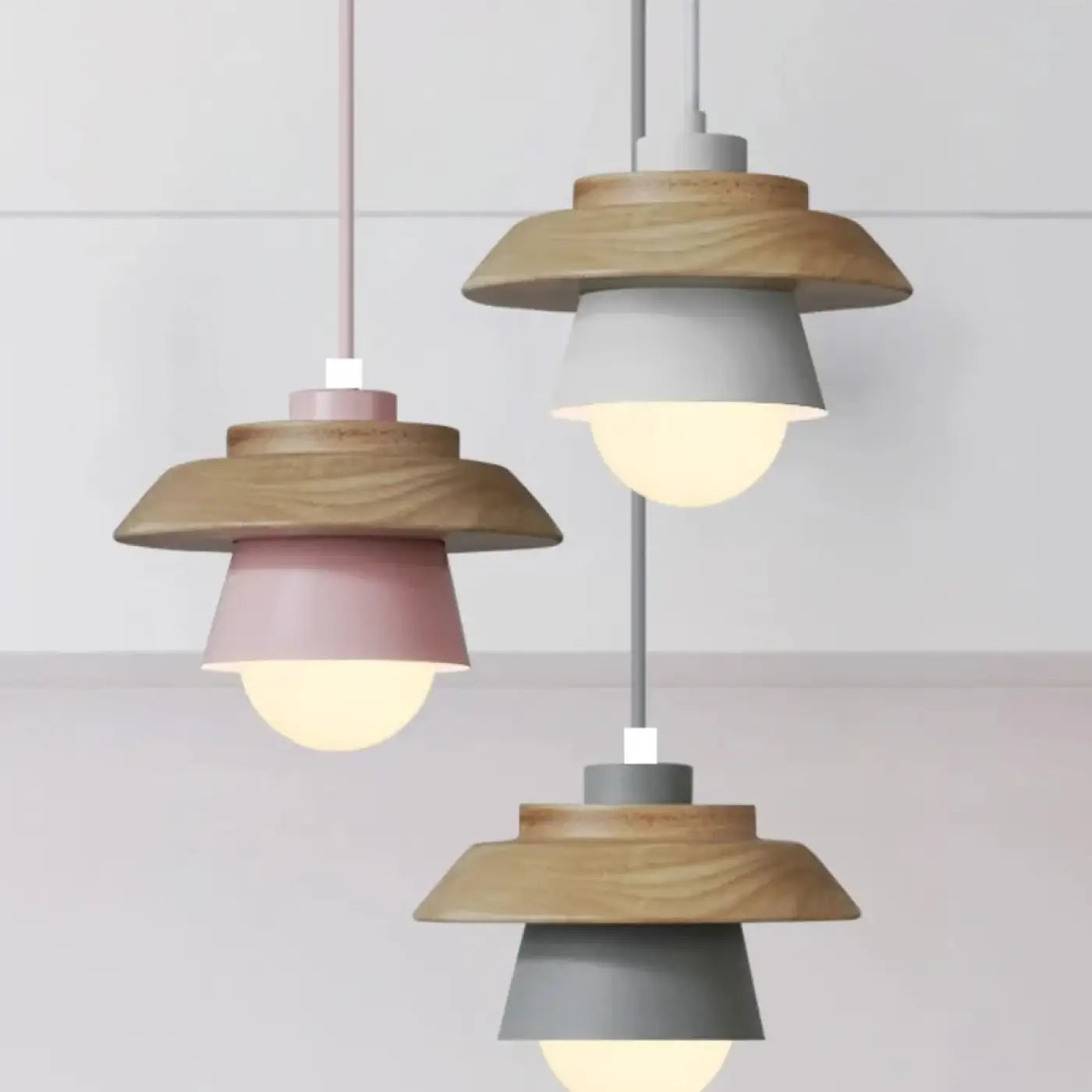 Suspension Luminaire en Bois - Mabo