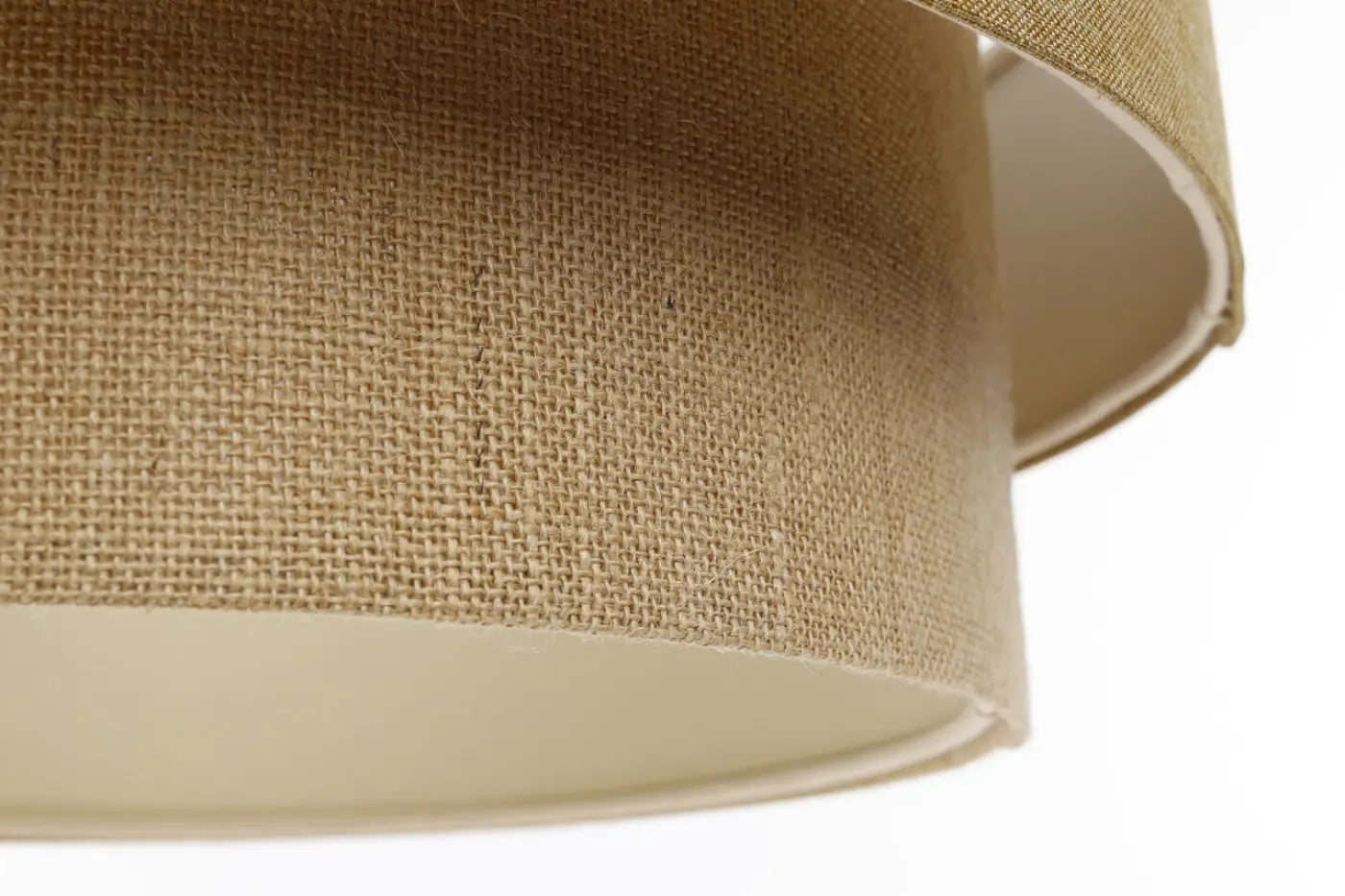 Suspension Luminaire Moderne - Duo Boho Elegant (Marron/Beige/Ecru)
