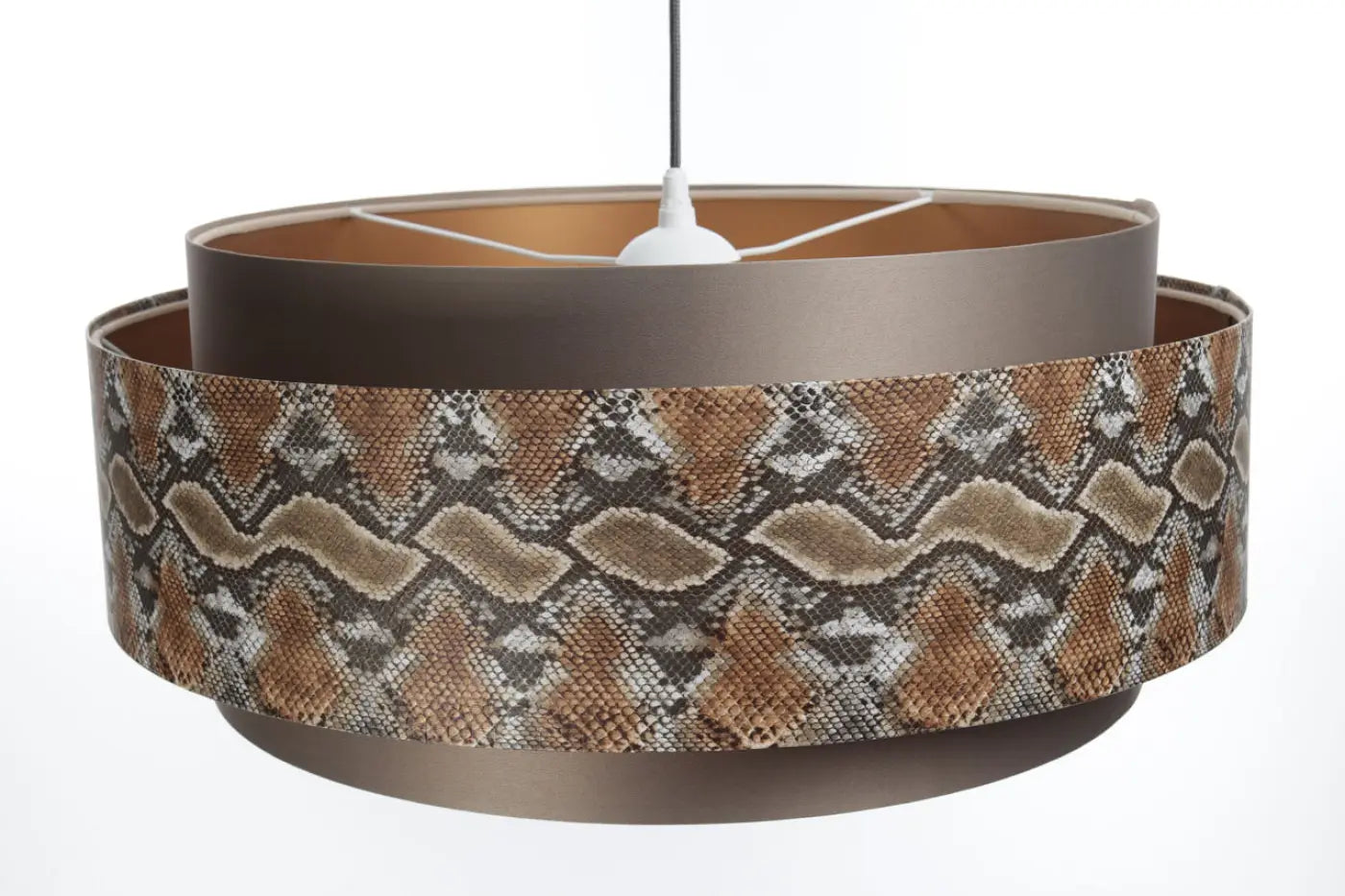 Suspension Luminaire - Doblo (Marron/Cuivré)