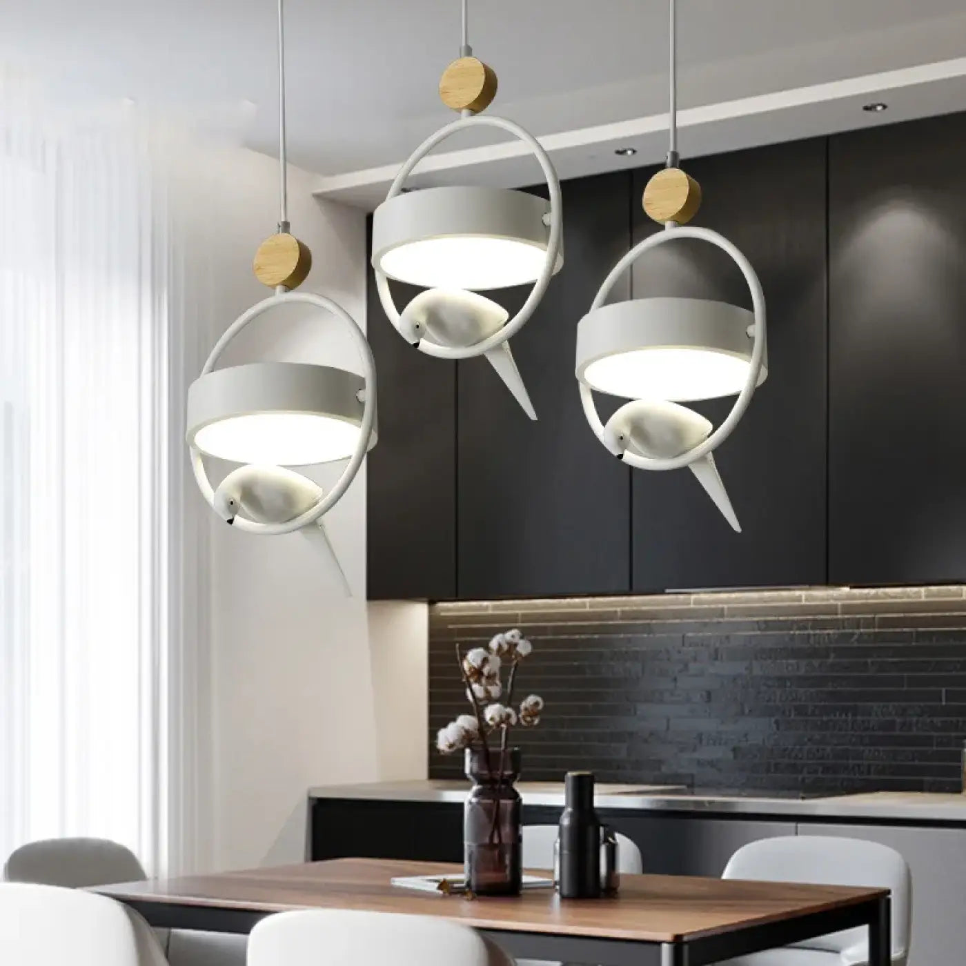 Suspension Luminaire en Metal - Ngoty