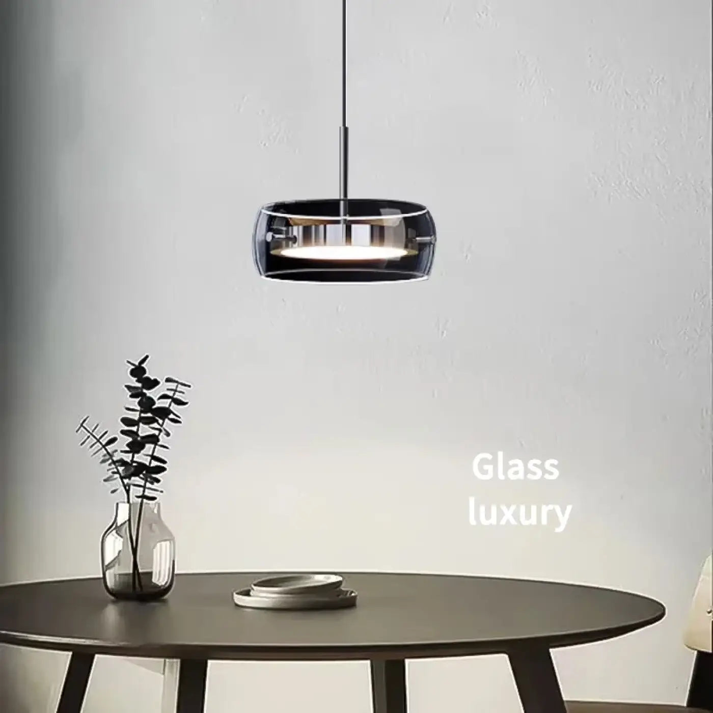 Suspension Luminaire Minimaliste en Verre - Simpa
