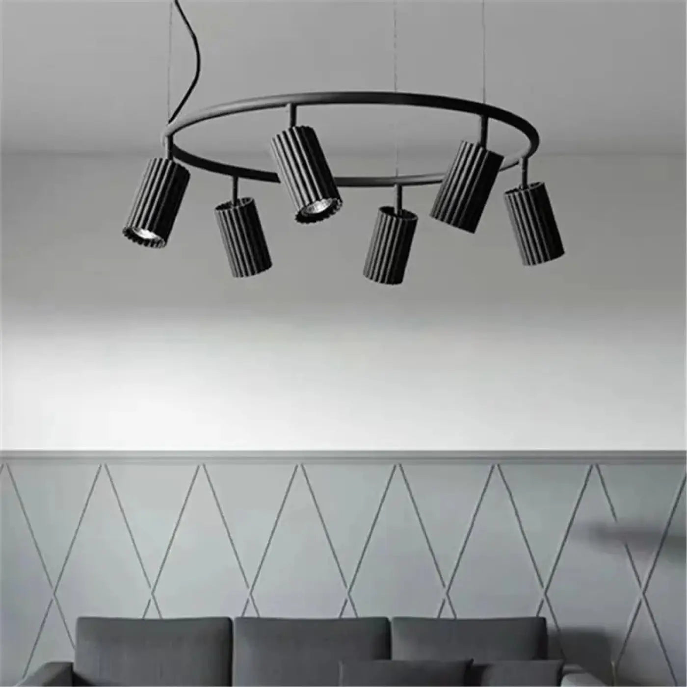 Suspension Luminaire Minimaliste en Metal - Zynth