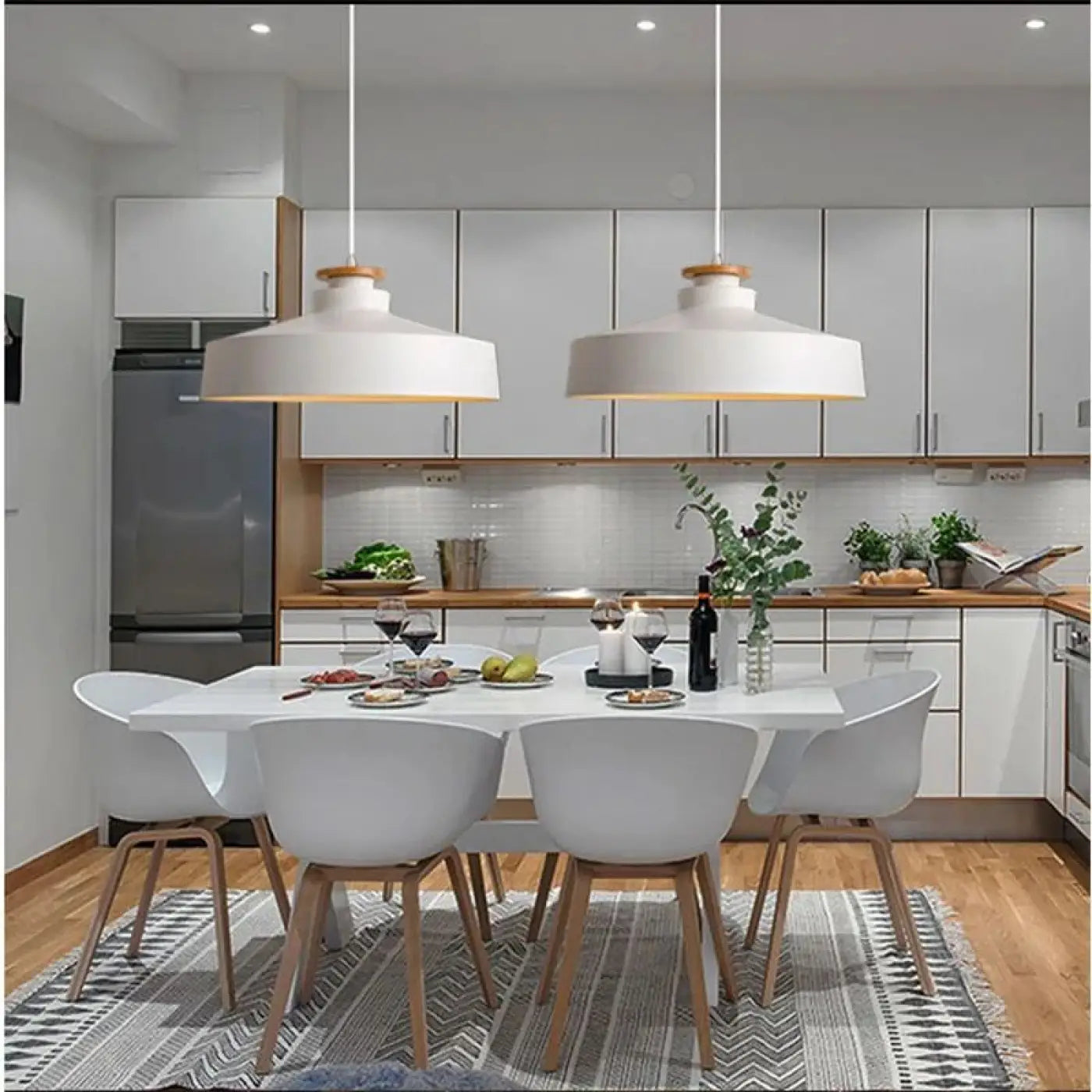 Suspension Luminaire Minimaliste en Metal - Phos