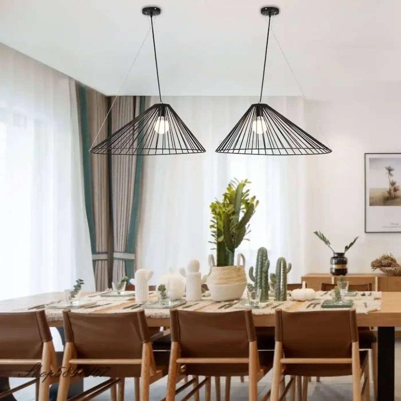 Suspension Luminaire Minimaliste en Metal - Tigoan