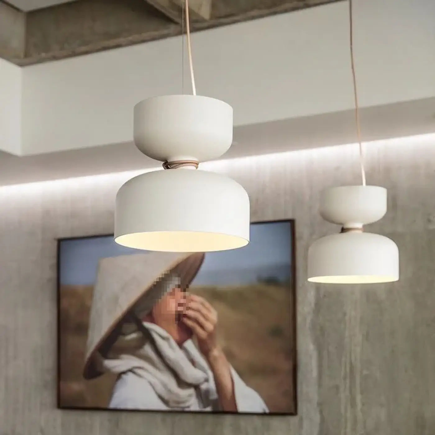 Suspension Luminaire Minimaliste en Metal - Dinah