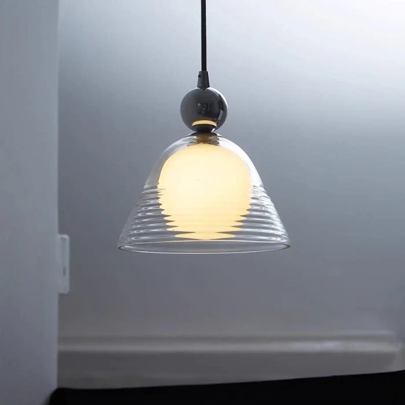 Suspension Luminaire Minimaliste en Verre - Arent