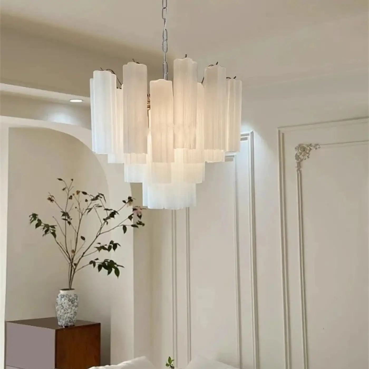 Suspension Luminaire Moderne en Verre - Soupire